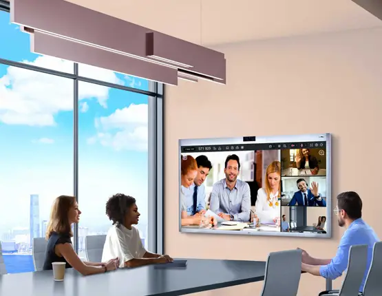 Monitores Profissionais LFD Samsung e LG Sala de Reuniao