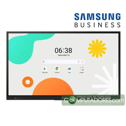 Lousa Digital Monitor Profissional LFD Interativo Samsung WAF