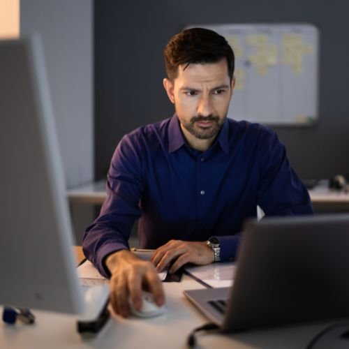 Notebook no Escritório OK Computadores