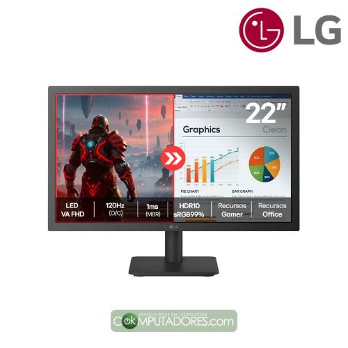 Monitor Profissional LG Home & Office 22U403A-B