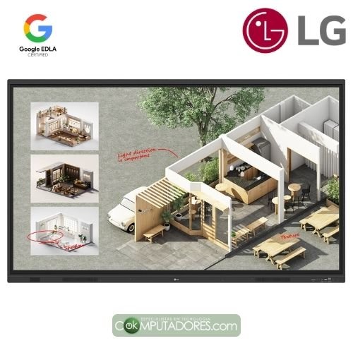 Lousa Interativa LG CreateBoard 75TR3DQ-B