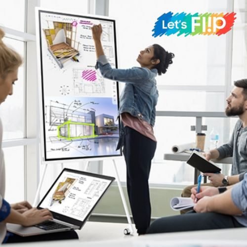 Monitor Profissional LFD Interativo Touch Samsung Flip Pro