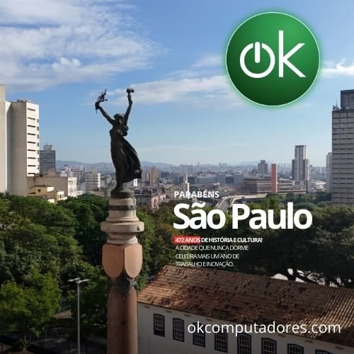 OK Computadores - Sao Paulo Gloria Imortal Pateo do Collegio
