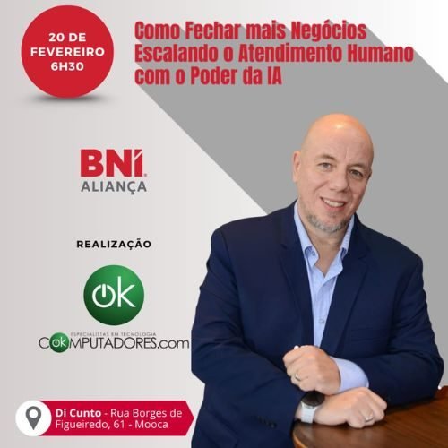 Palestra Como Fechar Mais Negócios Escalando o Atendimento Humano com o Poder da IA